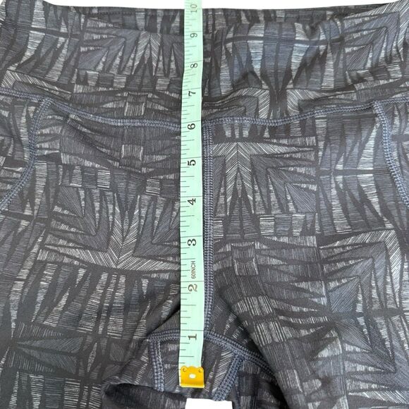 PATAGONIA Women's Centered Tights Blue Gray Geometric Yoga Pants Hiking Size S‎ - Picture 9 of 13